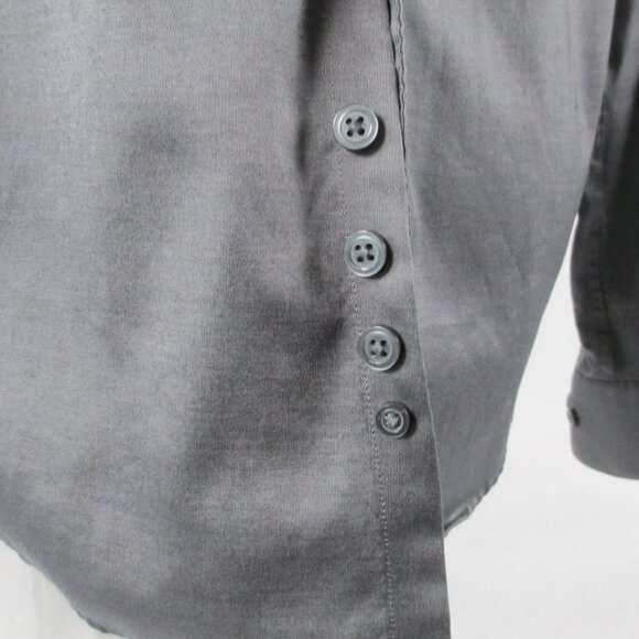 AWEARNESS KENNETH COLE GREY BUTTONDOWN SHIRT + TIE - Picture 11 of 16